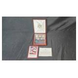 2014 United States Presidential Golden Dollar Coin Set in Display Case