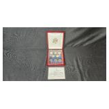 2011 United States Presidential Dollar Coin Set in Display Case