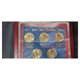 2011 United States Presidential Dollar Coin Set in Display Case