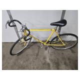 Free Spirit Yellow Road Bicycle with Drop Handlebars