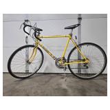 Free Spirit Yellow Road Bicycle with Drop Handlebars