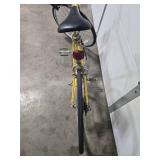 Free Spirit Yellow Road Bicycle with Drop Handlebars