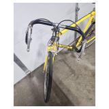 Free Spirit Yellow Road Bicycle with Drop Handlebars