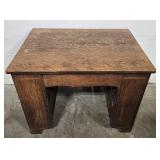 Wooden Desk and Matching Chair Set, 36x24x29 Inches