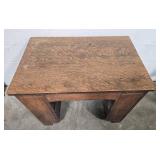 Wooden Desk and Matching Chair Set, 36x24x29 Inches