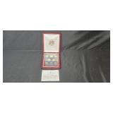 2013 United States Presidential Dollar Coin Set in Display Case