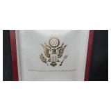 2013 United States Presidential Dollar Coin Set in Display Case