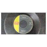 Collection of Vintage 45 RPM Vinyl Records, Various Artists Inc Busy-Bee Phonograph Record From Early 1900s