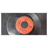 Collection of Vintage 45 RPM Vinyl Records, Various Artists Inc Busy-Bee Phonograph Record From Early 1900s