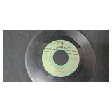 Collection of Vintage 45 RPM Vinyl Records, Various Artists Inc Busy-Bee Phonograph Record From Early 1900s