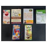 Lot of 6 Cookbooks and Diet & Health Books
