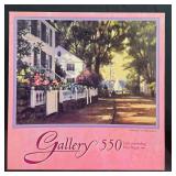 Gallery 550 Piece Unopened Jigsaw Puzzle and Poker Chip Set with Organizer