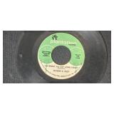 Lot of Vintage 45 RPM Vinyl Records Mixed Artists -  Inc Busy-Bee Phonograph Record From Early 1900s