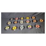 Collection of Vintage 45 RPM Records from Various Artists -  Inc Busy-Bee Phonograph Record From Early 1900s