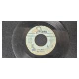 Lot of Vintage 45 RPM Vinyl Records Assorted Artists Inc The Beatles -  Inc Busy-Bee Phonograph Record From Early 1900s