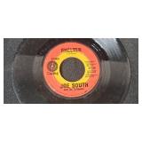 Collection of Vintage 45 RPM Vinyl Records - Various Artists -  Inc Busy-Bee Phonograph Record From Early 1900s