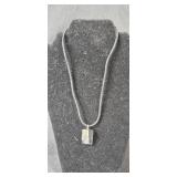 Set of Modern Beaded and Pendant Necklaces