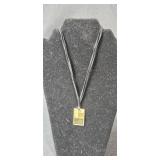 Set of Modern Beaded and Pendant Necklaces