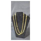 Set of Modern Beaded and Pendant Necklaces