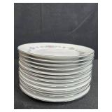 Set of 12 Noritake Cynthia 6516 Salad Plates - display not inc
