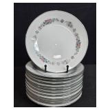 Set of 12 Noritake Cynthia 6516 Salad Plates - display not inc