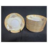 Set of 9 Noritake China Batista 601 Japan 11 Fruit Bowls - display not inc