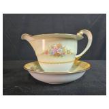 Noritake China Batista 98832 Creamer and Sugar Bowl Set Japan