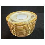 Set of 12 Noritake China Batista Pattern 601 Bread/Dessert Plates - display not inc