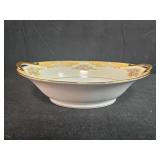 Noritake Batista 9883 China Gravy Boat with Underplate and Serving Bowl