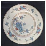 Set of 7 Noritake Versatone Bleufleur Dinner Plates Japan Fine China - display not inc