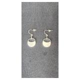 Coldwater Creek Necklace and Earrings Set Mother of Pearl