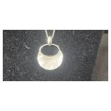 Coldwater Creek Necklace and Earrings Set Mother of Pearl