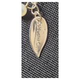 Coldwater Creek Necklace and Earrings Set Mother of Pearl