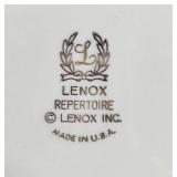 Set of 8 Lenox Repertoire Bread/Dessert Plates with Floral Pattern - display not inc