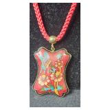 Group of Handcrafted Pendant Necklaces with Various Designs - display not inc
