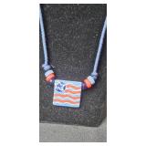Group of Handcrafted Pendant Necklaces with Various Designs - display not inc