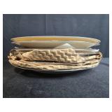 Set of 8 Lenox Repertoire Dinner Plates display not inc