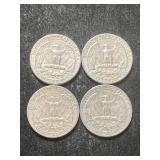 4 US 1964 WASHINGTON QUARTERS