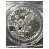 1973-S US PROOF EISENHOWER DOLLAR PCGS PF69CAM SILVER