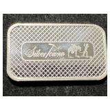1 TROY OZ .999 FINE SILVER SILVERTOWNE BAR