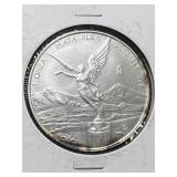 2013 MEXICAN LIBERTAD 1 TROY OZ .999 FINE SILVER