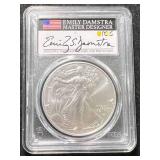 2024 AMERICAN SILVER EAGLE PCGS MS70