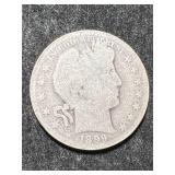 1899 US BARBER HALF DOLLAR
