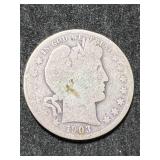 1903-O US BARBER HALF DOLLAR