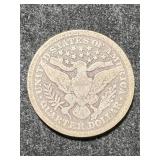 1893 US BARBER QUARTER