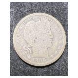 1899 US BARBER QUARTER