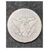 1897 US BARBER HALF DOLLAR