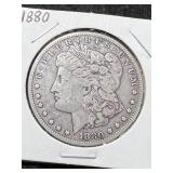 1880 US MORGAN SILVER DOLLAR