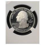 2014-S US ARCHES SILVER QUARTER NGC PF69 ULTRA CAMEO