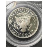 1993-S US PROOF KENNEDY HALF DOLLAR PCGS PR68 DCAM SILVER